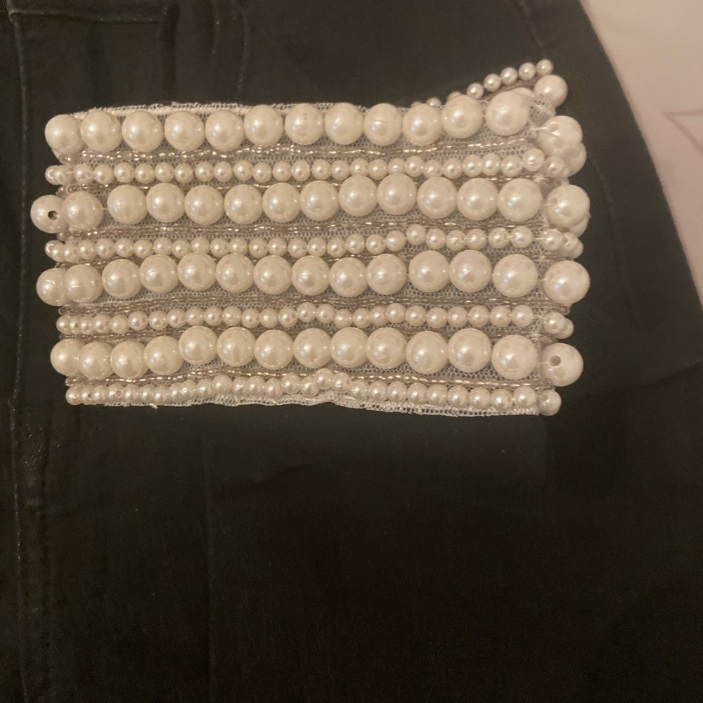 Boston Proper Mixed Pearl Black Denim Jeans - Picture 7 of 14